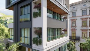 طراحی فلاورباکس ویلا تنکابن