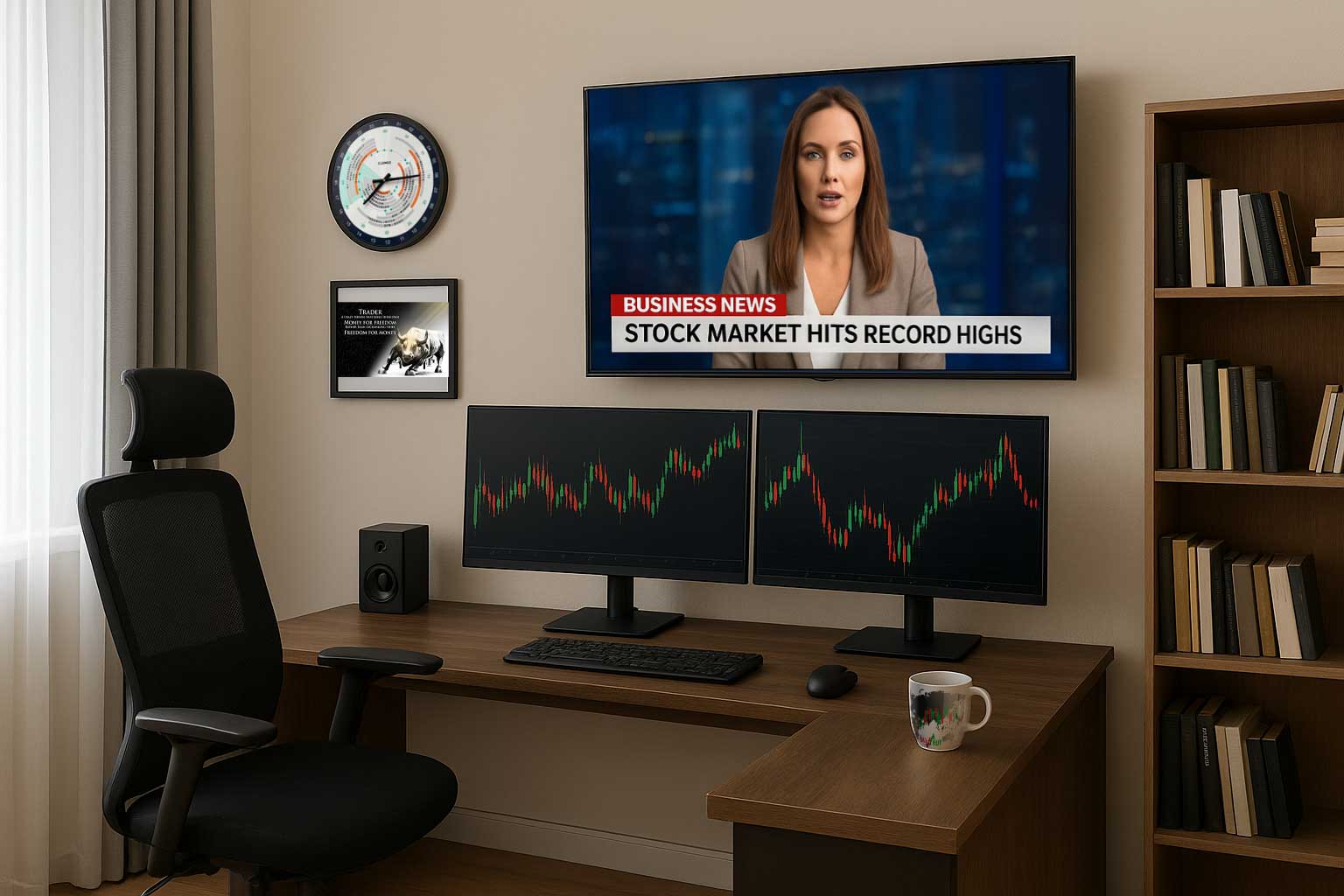 دکوراسیون اتاق ترید