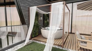 طراحی جکوزی تراس