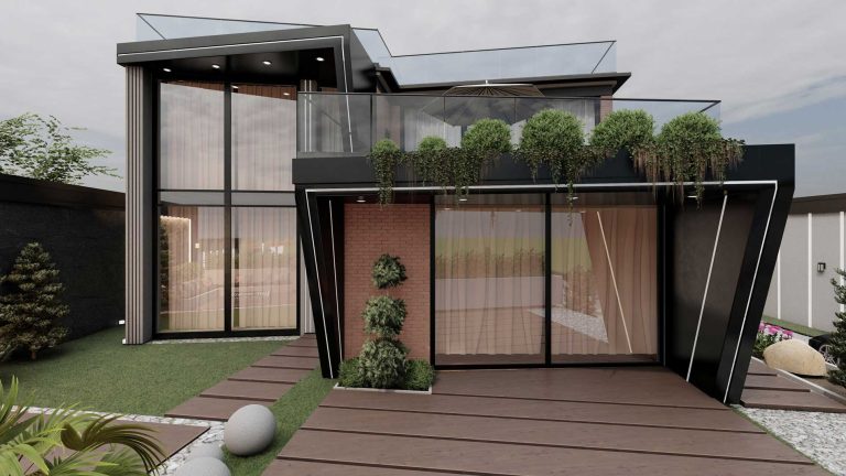 طراحی نمای مدرن