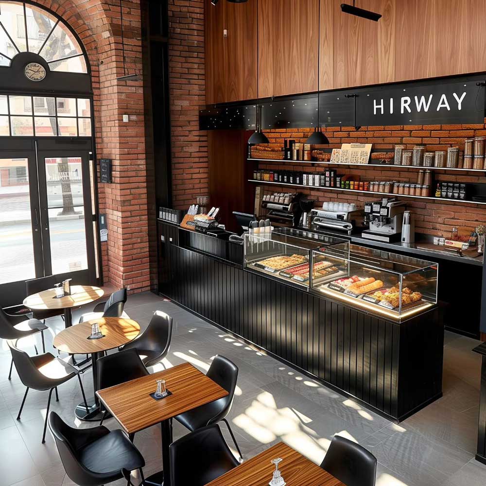 طراحی کافه مدرن