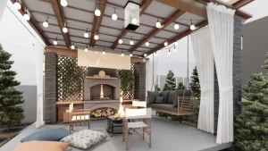 ویدئو پروژکشن آلاچیق