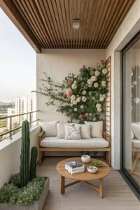 گل مناسب بالکن