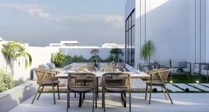 طراحی روف گاردن مدرن